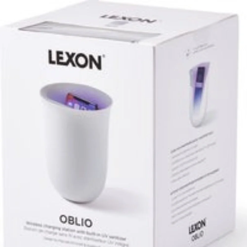 🔥HOT PRICE🔥Lexon NIB Oblio Wireless Charger & Sanitizer